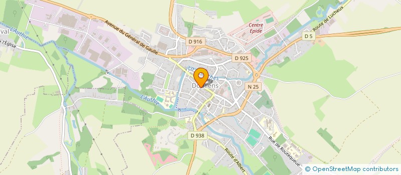 localisation de l'entreprise SCI JABRI  DOULLENS