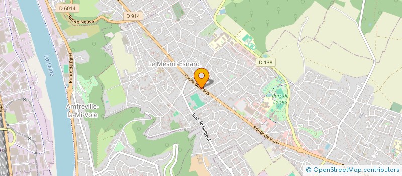 localisation de l'entreprise SCI JABRI MESNIL  LE MESNIL-ESNARD