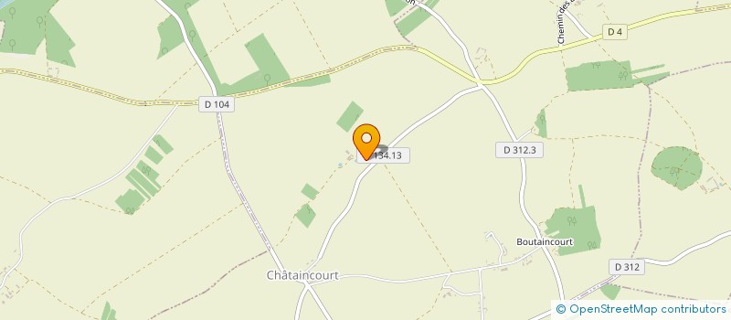 localisation de l'entreprise SCI JABS à CHATAINCOURT
