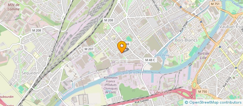 localisation de l'entreprise SCI JAC 1 à LILLE
