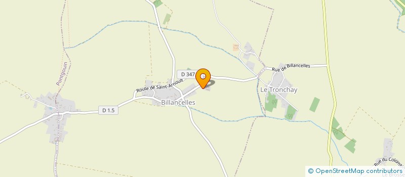 localisation de l'entreprise SCI JAC à BILLANCELLES
