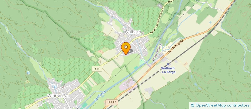 localisation de l'entreprise SCI JAC  WALBACH