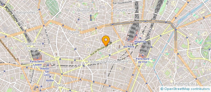 localisation de l'entreprise SCI JACANDRE  PARIS