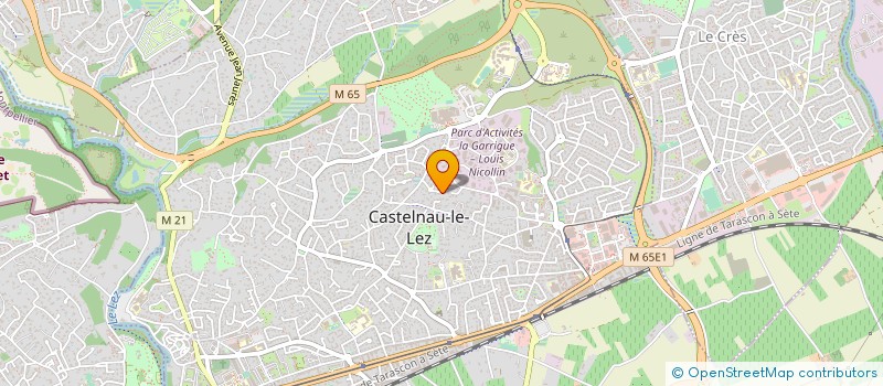 localisation de l'entreprise SCI JACAR à CASTELNAU-LE-LEZ