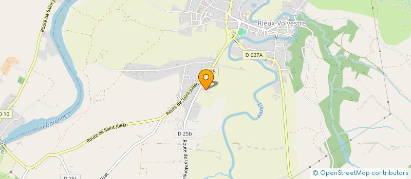 localisation de l'entreprise SCI JACDO  RIEUX-VOLVESTRE