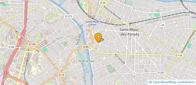 localisation de l'entreprise SCI JACFRAN à SAINT-MAUR-DES-FOSSES