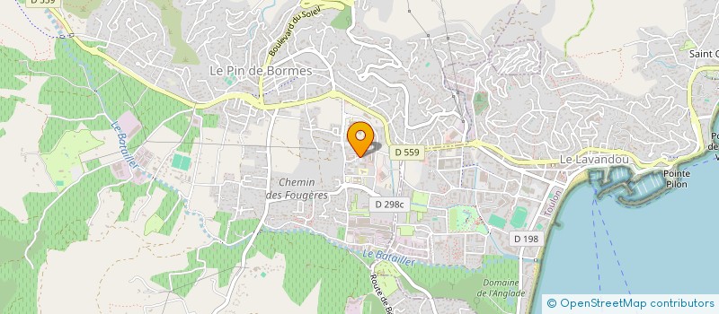 localisation de l'entreprise SCI JACH à BORMES-LES-MIMOSAS