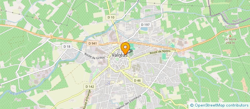 localisation de l'entreprise SCI JACHA à VALREAS