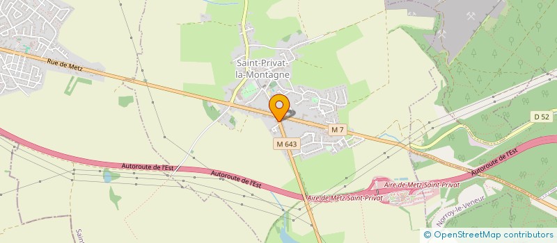 localisation de l'entreprise SCI JACHA  SAINT-PRIVAT-LA-MONTAGNE