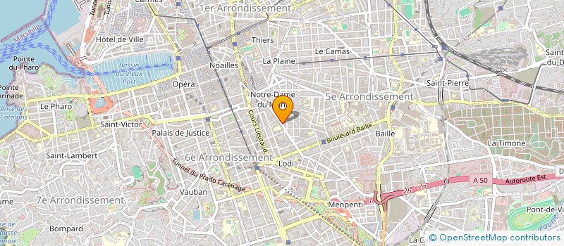 localisation de l'entreprise SCI JACHAPHI à MARSEILLE
