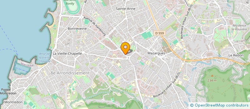 localisation de l'entreprise SCI JACHIET O à MARSEILLE