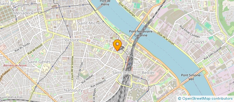 localisation de l'entreprise SCI JACK  EYSINES