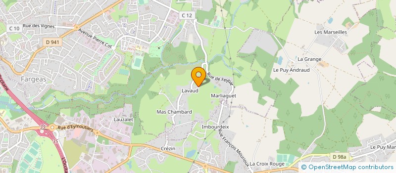 localisation de l'entreprise SCI JACK CLAUD à PANAZOL