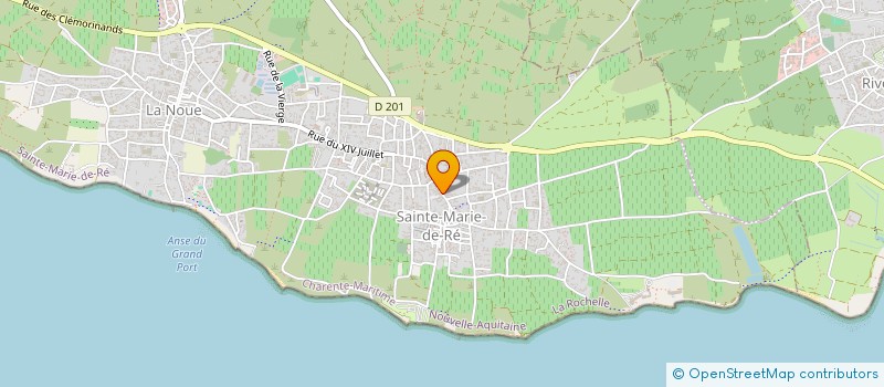 localisation de l'entreprise SCI JACK DOUNE  SAINTE-MARIE-DE-RE