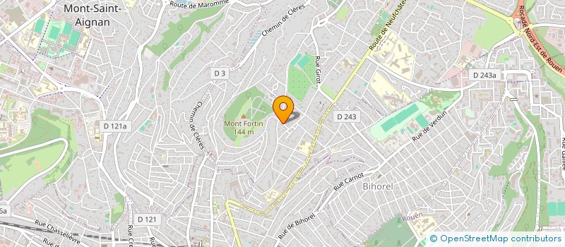 localisation de l'entreprise SCI JACKMAN à BOIS-GUILLAUME