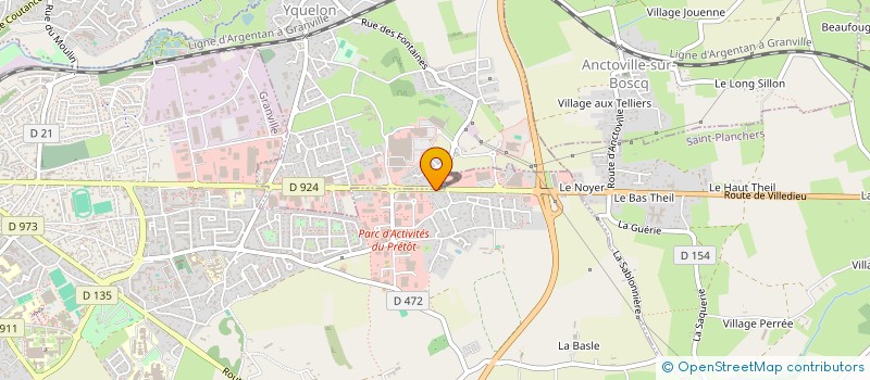 localisation de l'entreprise SCI JACKSAM  SAINT-PLANCHERS