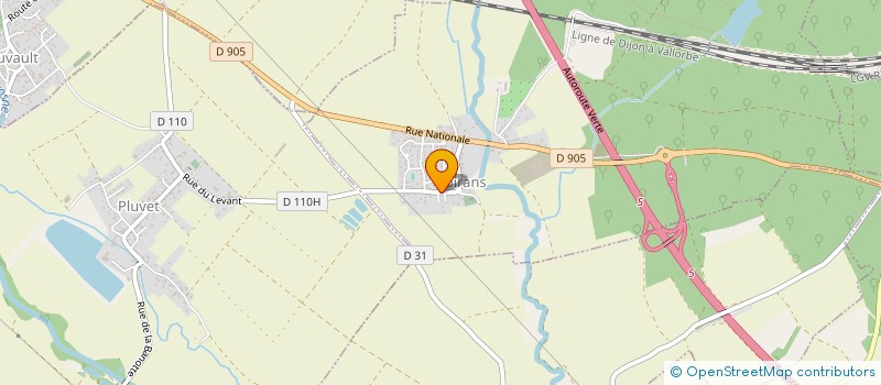 localisation de l'entreprise SCI JACKY  SOIRANS