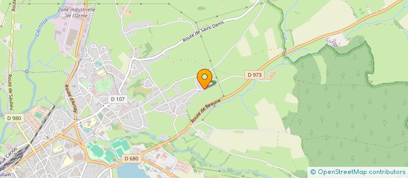 localisation de l'entreprise SCI JACL  AUTUN