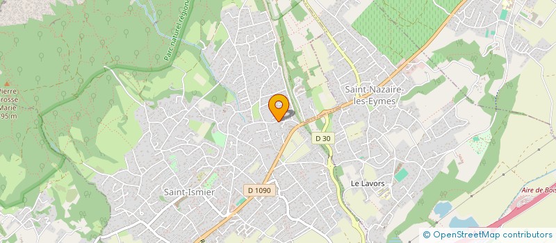 localisation de l'entreprise SCI JACLYL à SAINT-ISMIER