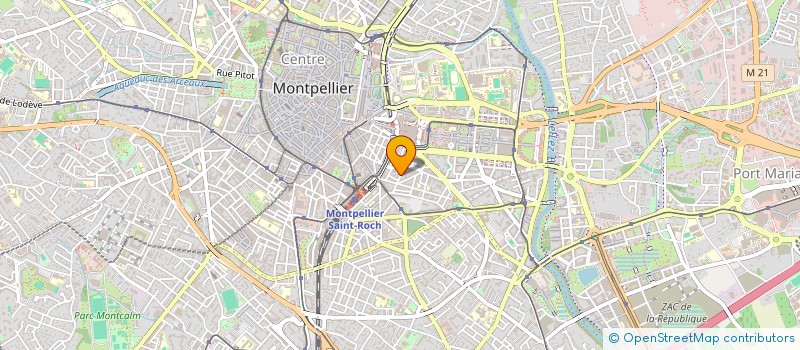 localisation de l'entreprise SCI JACMER à MONTPELLIER