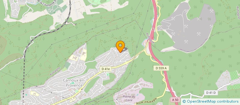 localisation de l'entreprise SCI JACMP à CARNOUX-EN-PROVENCE