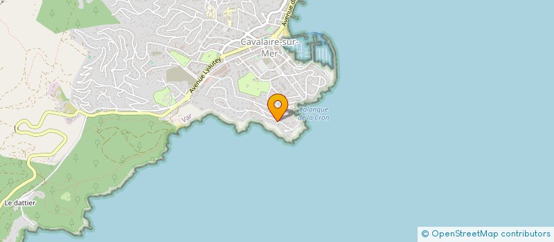 localisation de l'entreprise SCI JACNIL à CAVALAIRE-SUR-MER