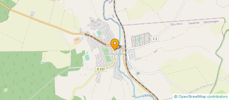 localisation de l'entreprise SCI JACOB  OERMINGEN