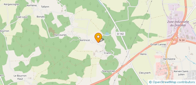 localisation de l'entreprise SCI JACOB  BAUD