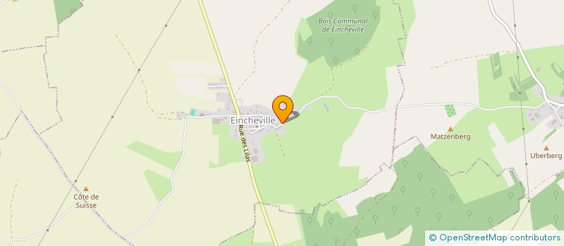 localisation de l'entreprise SCI JACOB  EINCHEVILLE