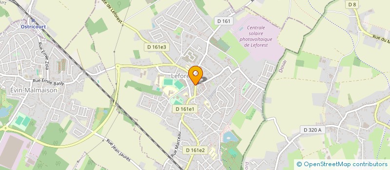 localisation de l'entreprise SCI JACOB  LEFOREST