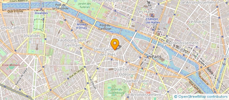 localisation de l'entreprise SCI JACOBAR  PARIS