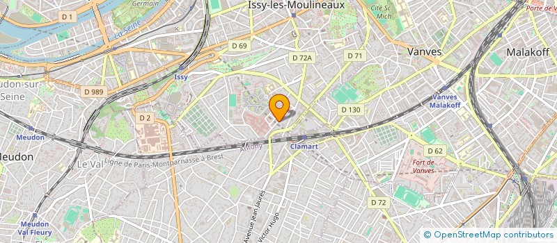 localisation de l'entreprise SCI JACOL à ISSY-LES-MOULINEAUX