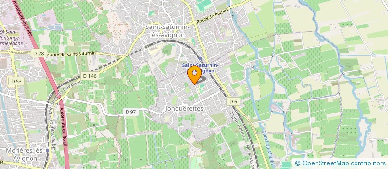 localisation de l'entreprise SCI JACOMATHI  SAINT-SATURNIN-LES-AVIGNON