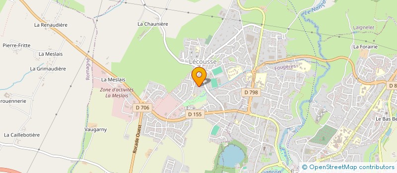 localisation de l'entreprise SCI JACOTTE DUPONT  LECOUSSE