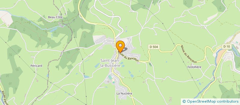 localisation de l'entreprise SCI JACPAUL2  SAINT-JEAN-LA-BUSSIERE