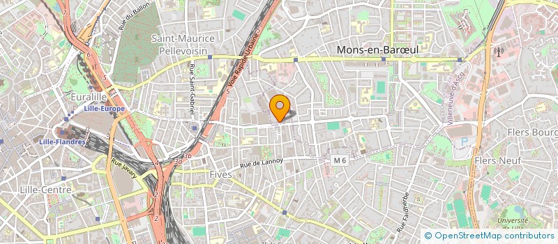 localisation de l'entreprise SCI JACQUARD 21  MONS-EN-BARUL