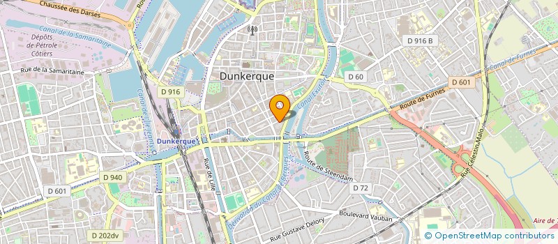 localisation de l'entreprise SCI JACQUARD 30 à DUNKERQUE