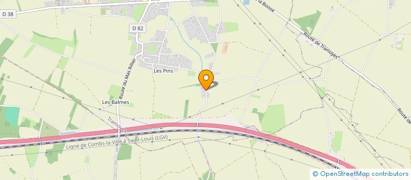 localisation de l'entreprise SCI JACQUARD  TRAMOYES