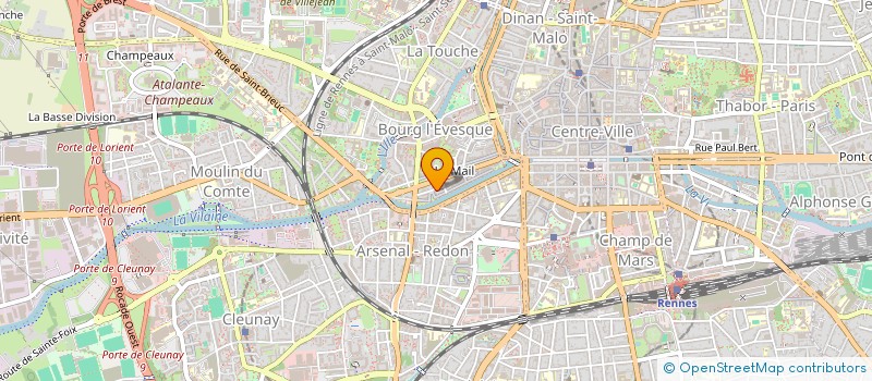 localisation de l'entreprise SCI JACQUELINE, STE EN LIQUIDATION  RENNES