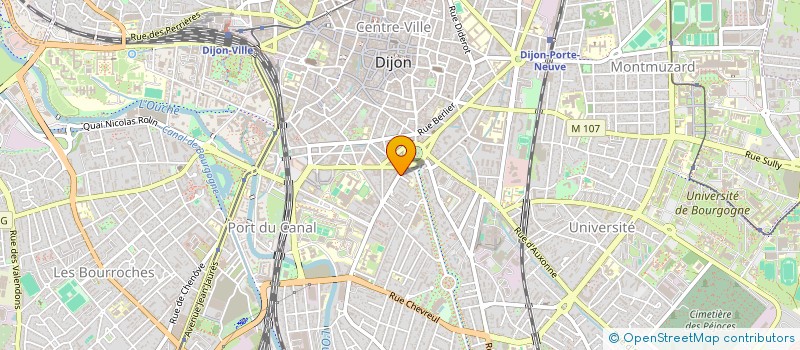 localisation de l'entreprise SCI JACQUEMART à DIJON
