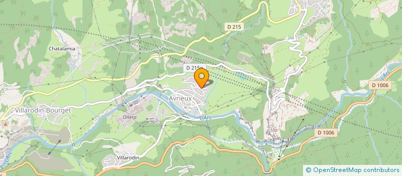 localisation de l'entreprise SCI JACQUEMMOZ DE BELLECOMBE  AVRIEUX