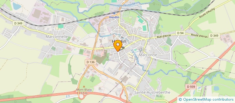 localisation de l'entreprise SCI JACQUEMONT  MARCONNE