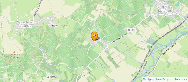 localisation de l'entreprise SCI JACQUEMONT  CHEILLY-LES-MARANGES