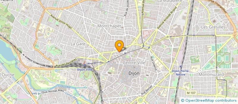 localisation de l'entreprise SCI JACQUES à DIJON