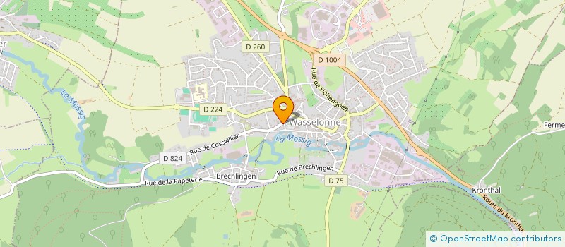 localisation de l'entreprise SCI JACQUES  ROMANSWILLER