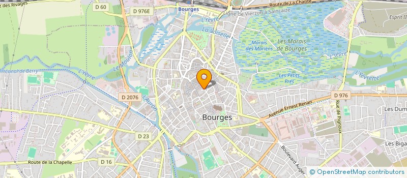 localisation de l'entreprise SCI JACQUES COEUR  BOURGES