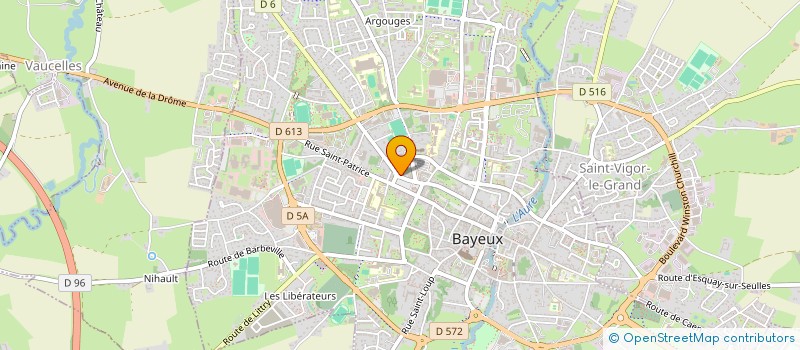 localisation de l'entreprise SCI JACQUES COEUR DE BAYEUX  BAYEUX