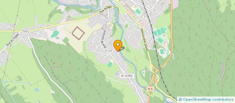 localisation de l'entreprise SCI JACQUES MEGE  CIZE