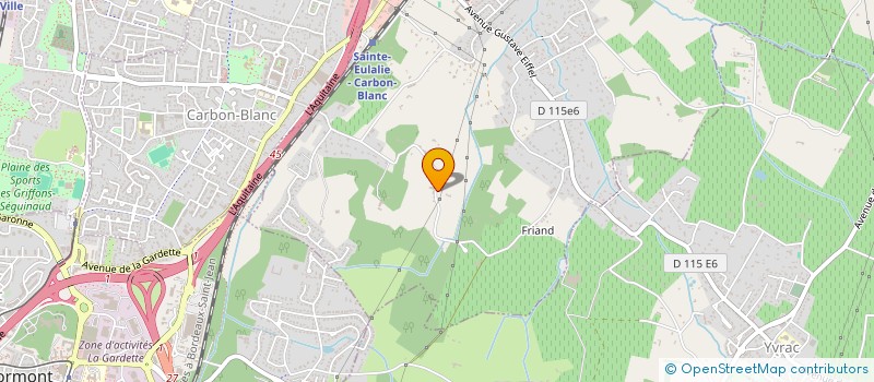 localisation de l'entreprise SCI JACQUES SUIRE à SAINTE-EULALIE