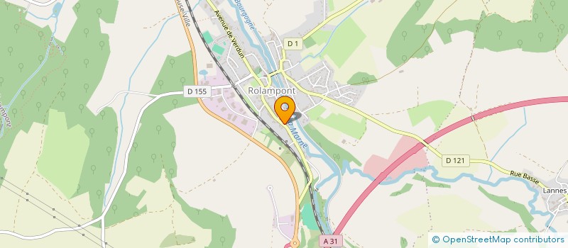 localisation de l'entreprise SCI JACQUIN à ROLAMPONT